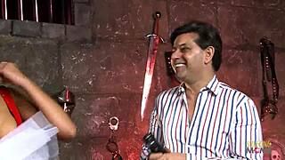 BIG TITS DOMINATRIXES BIND BRUNETTE FOR HEELS GROUP FUCK!