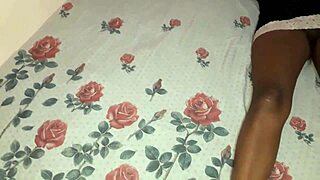 Naughty teen destroys herself on huge black cock wildly!