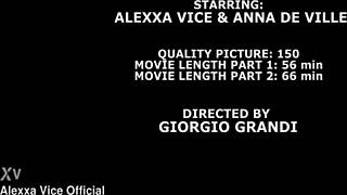 anna de ville drowns in ecstatic double anal orgy bliss with squirting