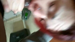 redhead snow bunny public interracial bbc blowjob cum swallow outdoor