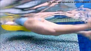 isn't this cute bikini babe frolicking just too tempting?