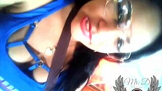 Penelope olsen squirts wildly masturbating in mexico bar bathroom