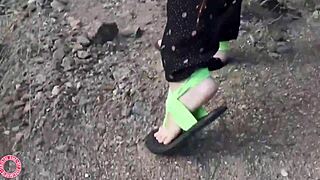 Samantha Rone Blonde Poses Seductively