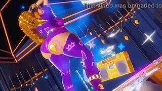 Slutty twerking ass gets erotic anal fucked by old stud