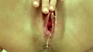 Horny Latina Student Licks Pierced Pussy Solo