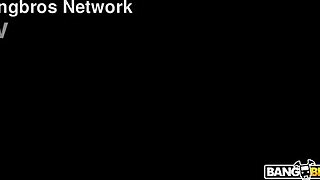 brunette shaved pussy teen takes interracial anal deepthroat assfucking