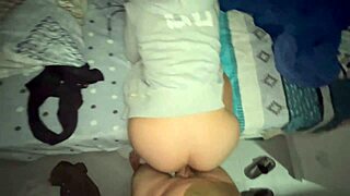 Pretty young amateur seduced licked by older man homemade moaning