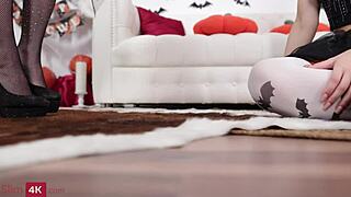 Ffm Anal Threesome Delivers Ultimate Halloween Pleasure Blast!