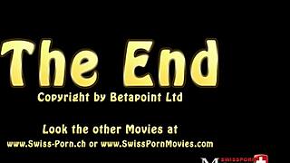 German Maid Tanya Cleans Huge Cock in Shower Cumshot