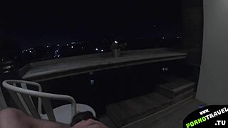 Balcony Blowjob Fills Me with Passion!