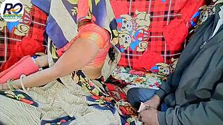 Desi Village Bhabhi Enjoys Body Massage and Breast Milk Exchange for Rough Sex