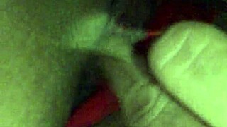 Brazilian amateur flashes her smooth shaved pussy