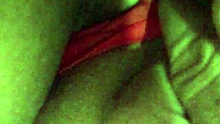 Brazilian amateur flashes her smooth shaved pussy