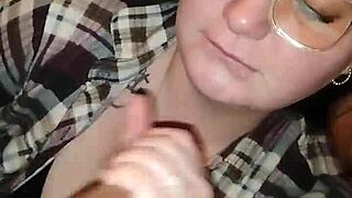 slutty wife sucks and rides huge cock for creampie while hubby's gone 💦