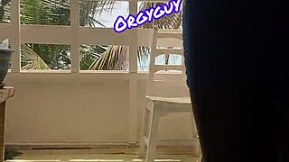 wanna see this slutty housewife flash her wet pussy at beach resort?