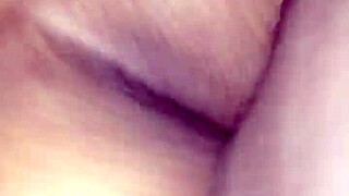 small tits babe takes big black cock creampie deep in tight pussy all night