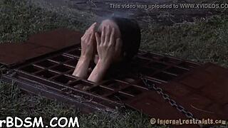 Bound Couple Endures Rough Spanking Bondage Domination Hardcore Fuck