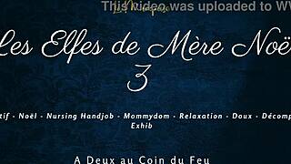 french elf nurses cock with teasing handjob delight