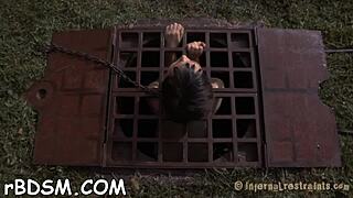 Bound Couple Endures Rough Spanking Bondage Domination Hardcore Fuck