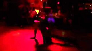 Fat slut gulps massive cock at wild outdoor party