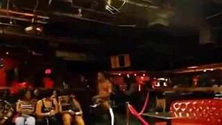 Fat slut gulps massive cock at wild outdoor party