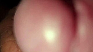 Massive Cumshot Explodes On Sexy T-Shirt Pervy Huge Cock Ride!