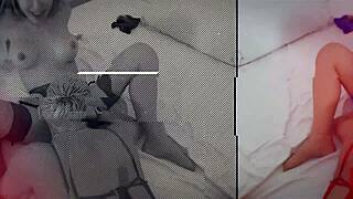 i get so horny eating out my friend's wet pussy and tits