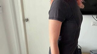 oh god this redhead teen in pantyhose tramples my body turning me on