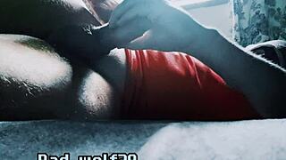 bad wolf28 strokes his penis while explaining its dual urination and sex roles