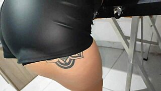 Beautiful tattooed Colombian latina deepthroats fucks takes facial cumshot