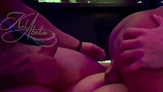 I took two studs to motel for double vaginal