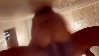 hey, i caught my friend's busty blonde wife showering and she begged for my cock