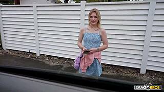 candy lane grins through bang bus pounding loving every messy facial blast