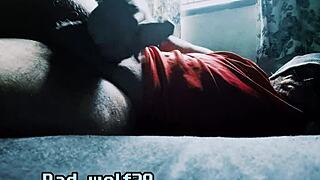 bad wolf28 strokes his penis while explaining its dual urination and sex roles