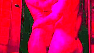 Two Sexy Brazilian Brunette MILFs Lesbian Scissoring Licking Pussy in Shower