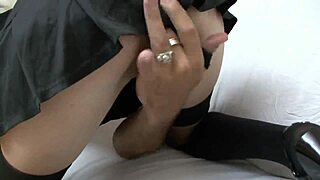 Two Beautiful Milfs Suck Cum Swap And Fuck Lucky Guy Hardcore