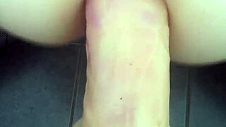 Dildo Deeply Stretches Tight Ass for Intense Anal Pleasure