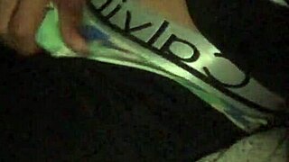 intense handjob blast in crowded market parking lot