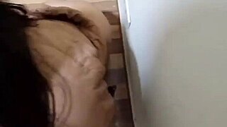 Tattooed Neighbor's Ass Tempts for Secret Homemade Thrusts