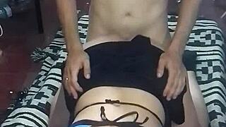 i'm sexy police milf fucking stranger thong panties after party hookup