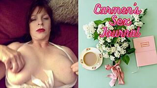 blonde granny slurps cock like hungry slut