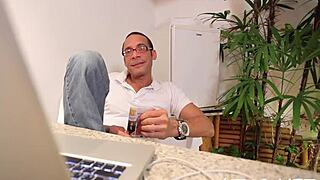 Ladyboy Rides Monster Cock Ass Hard