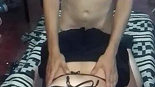 i'm sexy police milf fucking stranger thong panties after party hookup