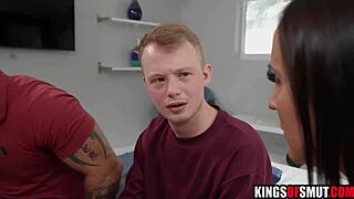 wanna watch this milf get threesome pounded by two huge cocks?