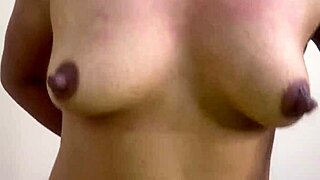 Petite titted latina screams in ecstasy as tight pussy takes deep creampie thrusts.