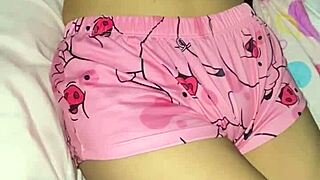 i slip into my cute pajamas teasing you softly