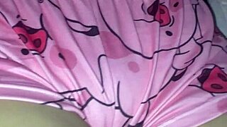 i slip into my cute pajamas teasing you softly