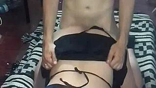 i'm sexy police milf fucking stranger thong panties after party hookup