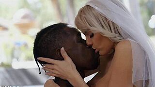 i couldn't resist as blonde bride kenna james got balls deep bbc stuffing from best man