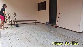 three hot latinas fuck friend doggystyle without knowing each other